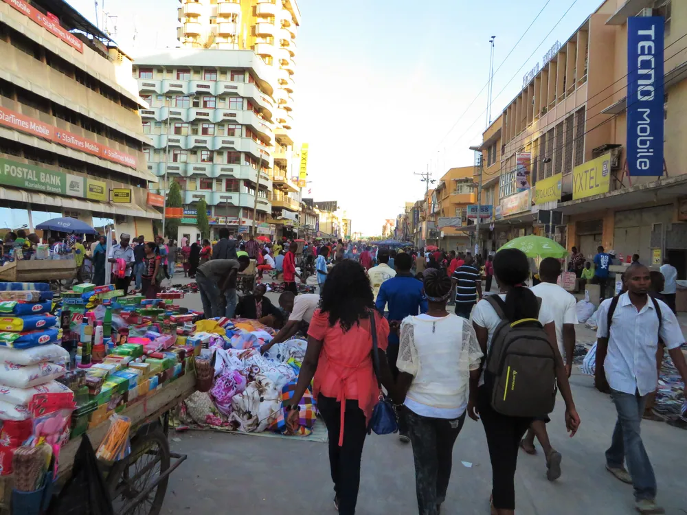 The street market at Kariakoo