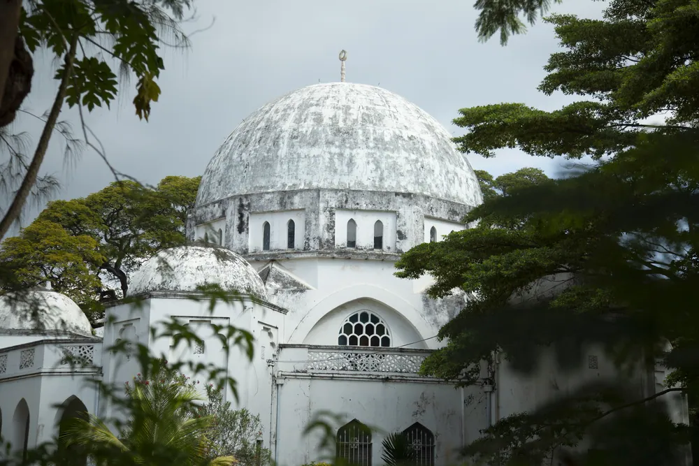 The Peace Memorial Museum, Beit el Amani, in Zanzibar town, designed by the British architect J. H. Sinclair.