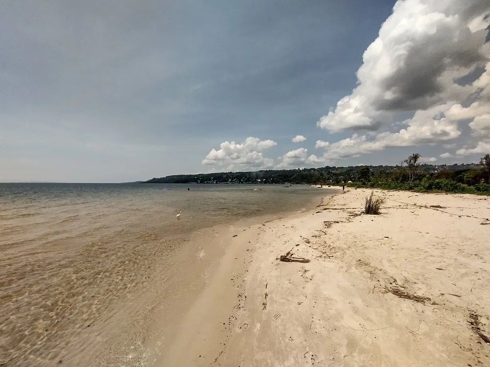 The shore of Lake Victoria at Bukoba