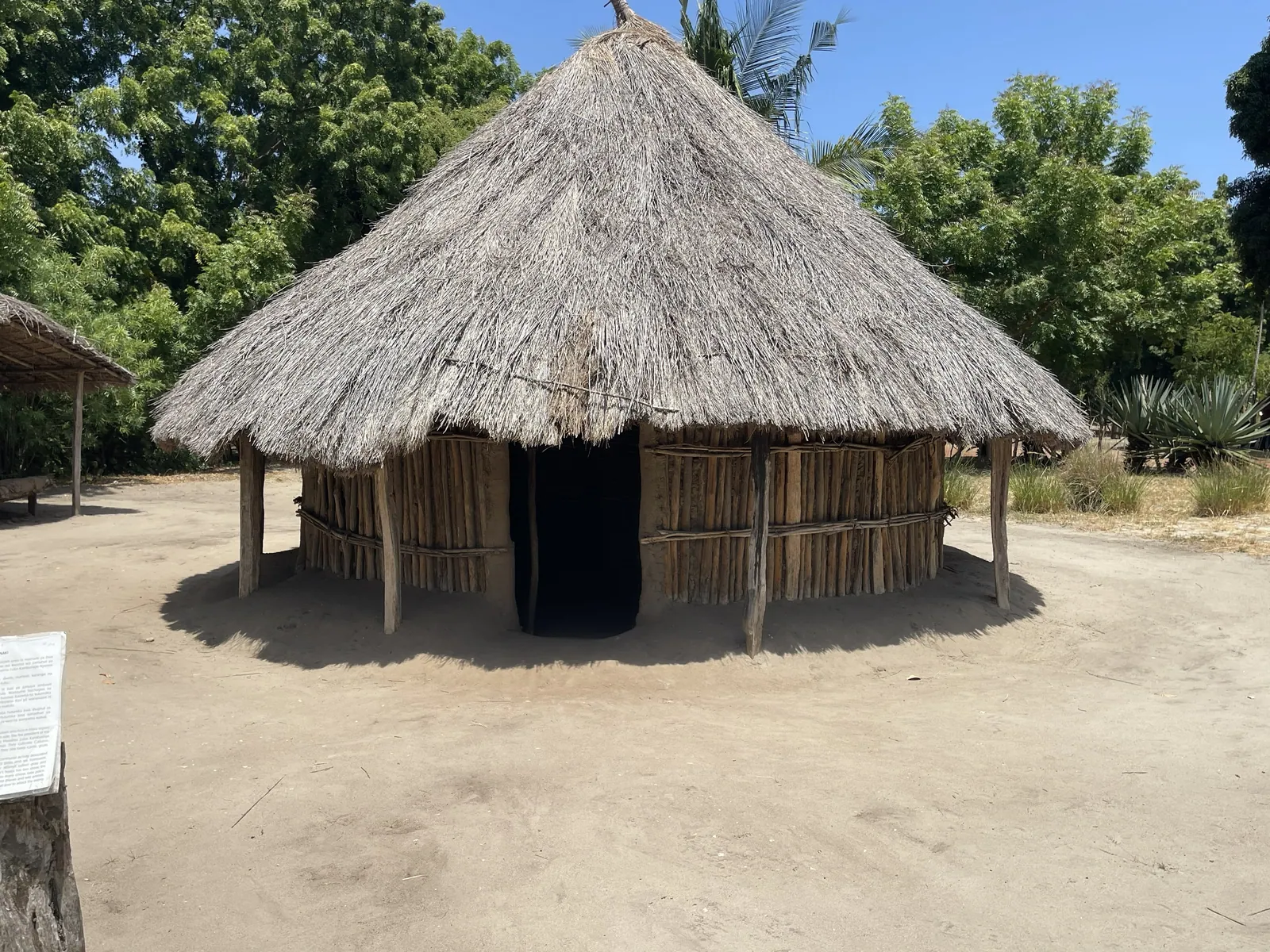 A reconstructed Zanaki house in Mara Region