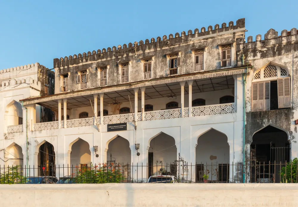 The Sultan's Palace on the Stone Town waterfront